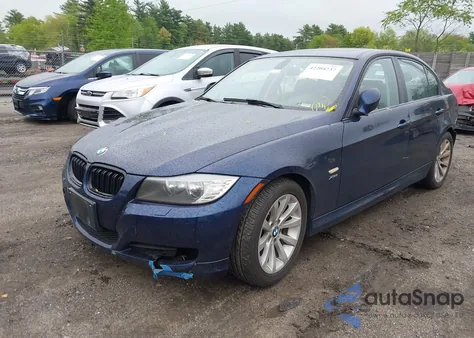 2011 BMW 328I xDrive из США, поврежденный, VIN WBAPK5G59BNN25178